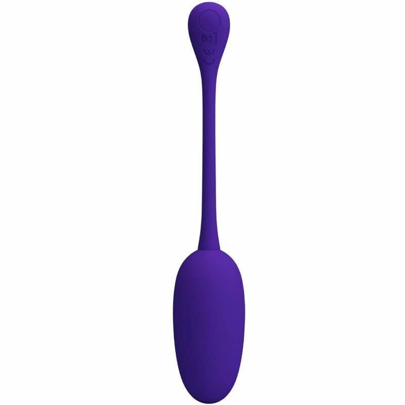 Pretty Love Knucker Rechargeable Wireless Motion Egg Purple Silicone