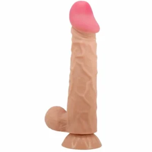 Pretty Love Sliding Skin Series Intimate Device with Suction Cup 24cm Beige