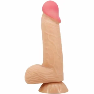 Pretty Love Sliding Skin Series Intimate Model 20.6 cm with Suction Base Flesh