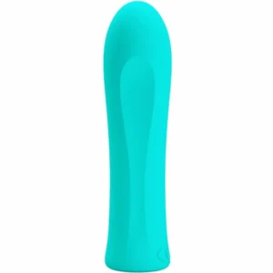 Pretty Love Alfreda Aqua Green Rechargeable Silicone Vibrating Device