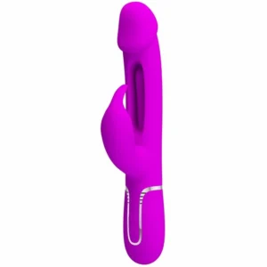 Pretty Love Kampas Fuchsia 3-in-1 Multifunctional Intimate Device