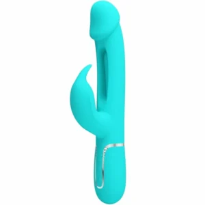 Pretty Love Kampas Aqua Green 3-in-1 Multi-Function Intimate Device