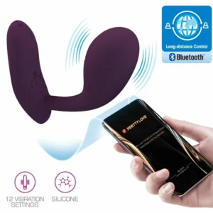 Pretty Love Baird Intimate Vibrating Device 12 Modes App-Controlled Lilac