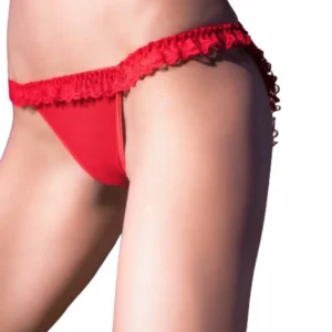 Chilirose CR 4159 Elegant Lace Panties Red L/XL