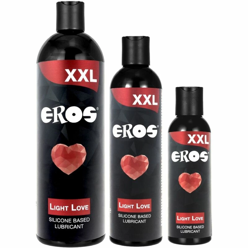 EROS XXL Light Silicone-Based Lubricant 600 ml - Long-Lasting Formula