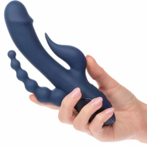 CalExotics III Triple Action Intimate Machine Blue Rechargeable Waterproof