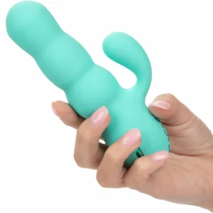 CalExotics Del Mar Diva Aqua Green Dual-Action Intimate Machine 9.5cm