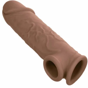 CalExotics Performance Maxx Extension 7" Brown Skin Liquid Silicone Enhancer