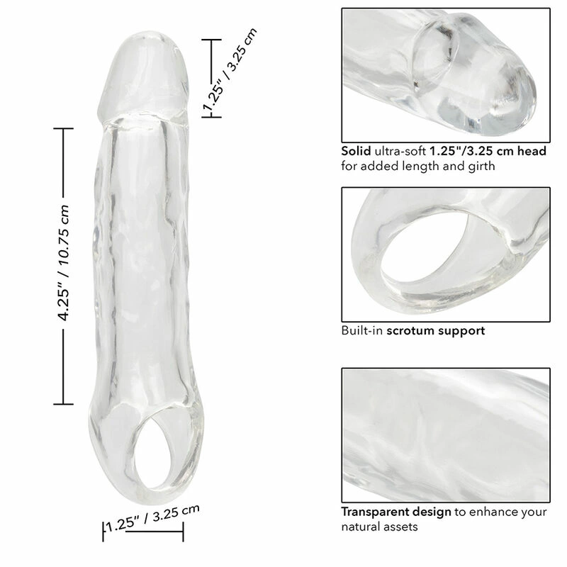 CalExotics Performance Maxx Extension 5.5'' Transparent Anatomical Model