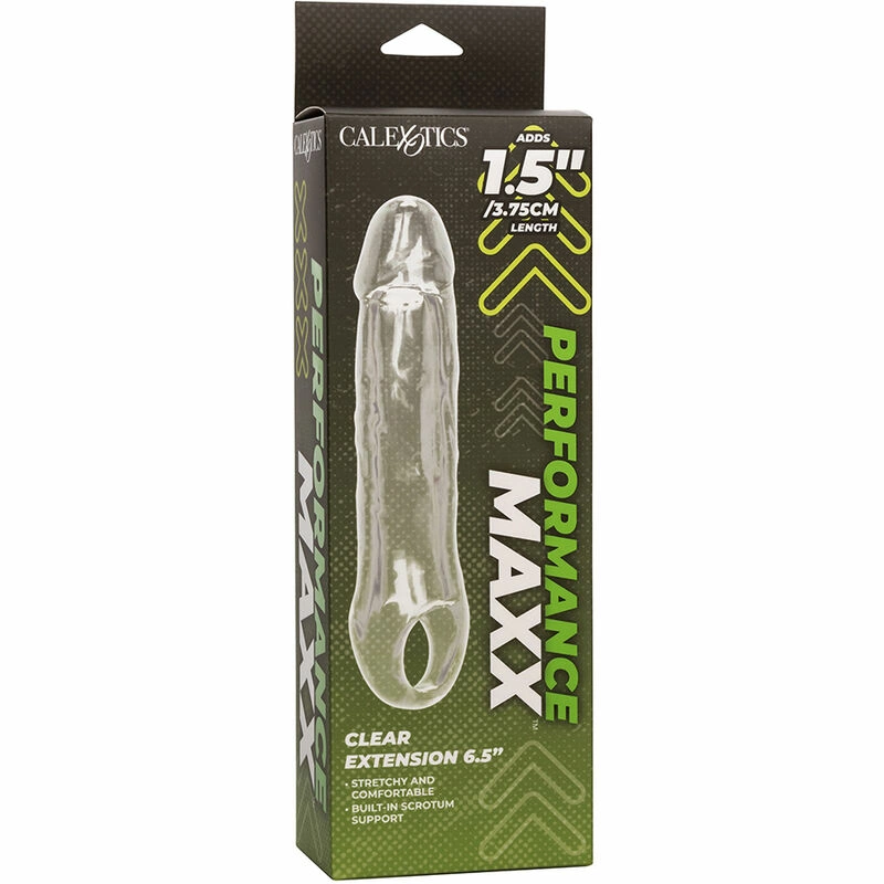 CalExotics Performance Maxx Extension 6.5" Transparent Enhancer