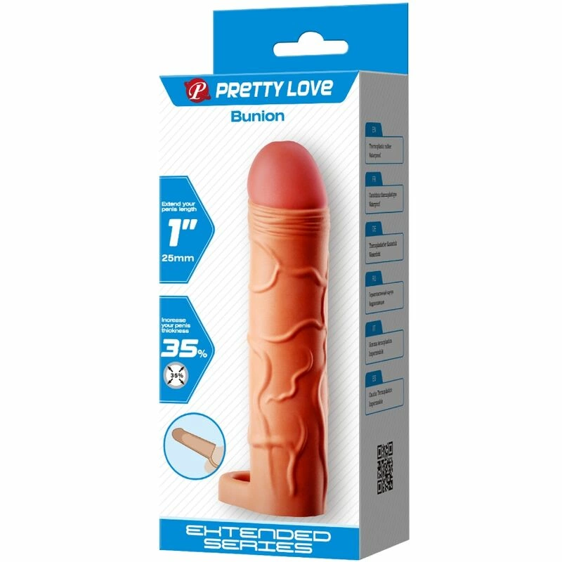 Pretty Love Bunion Intimate Extension Sleeve Natural TPR Flexible