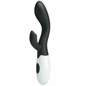 Pretty Love Brighty Black - Dual Motor G-Spot & External Stimulator, 30 Modes