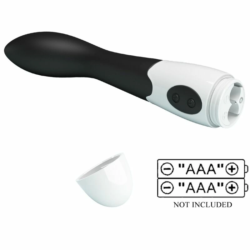 Pretty Love Bishop G-Spot Vibrator 30 Modes Black ABS Silicone