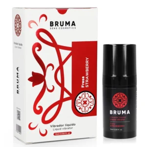 BRUMA Ultra Sliding Intimate Gel Strawberry 15ml - Travel Size, Dispenser