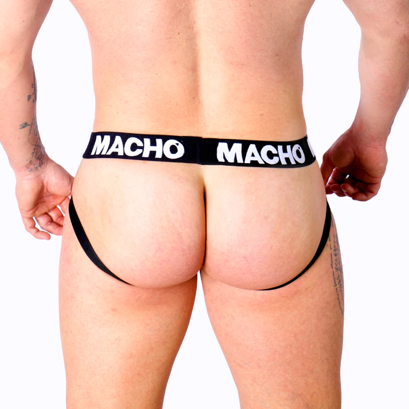 Macho MX28FR Jockstrap Pink Neon M - Anatomical Sports Underwear