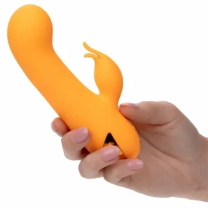 CalExotics Montecito Muse Dual Action Vibrator Orange USB Rechargeable