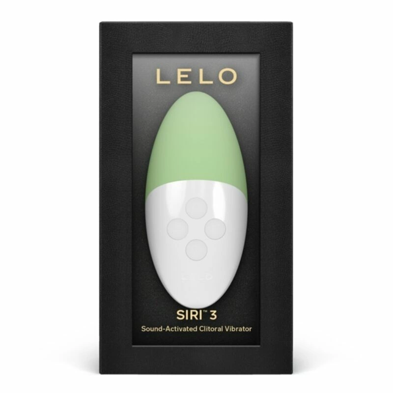LELO SIRI 3 SoundSense Intimate Massager Pistachio Cream 96mm