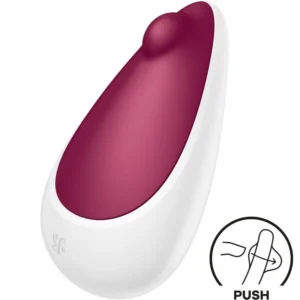 Satisfyer Spot On 3 Intimate Stimulator Berry, 12 Modes, Waterproof