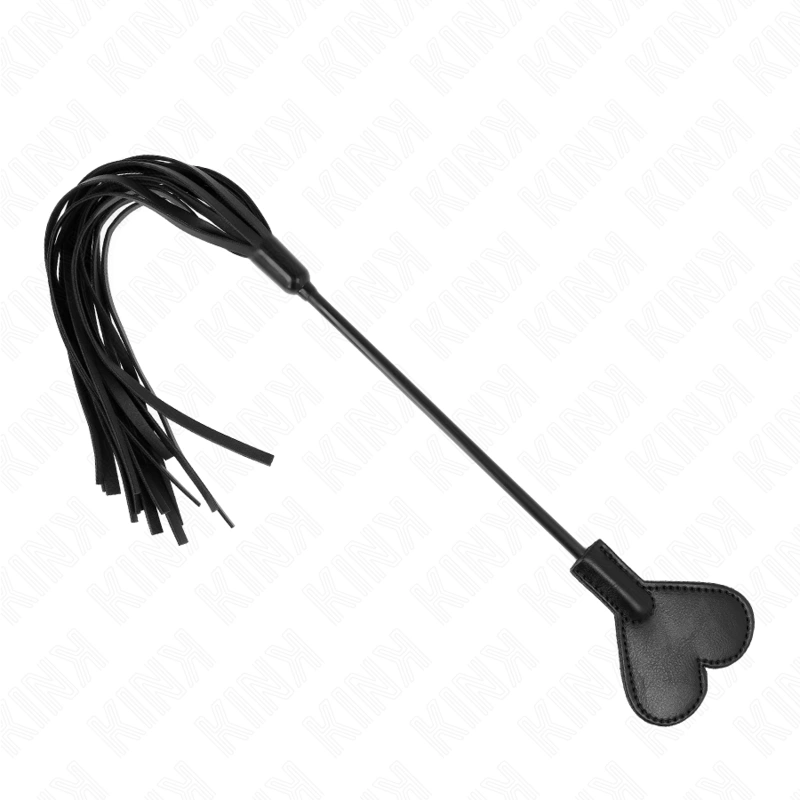KINK Range Heart Paddle 35 cm - Premium Impact Priedas, juoda-raudona
