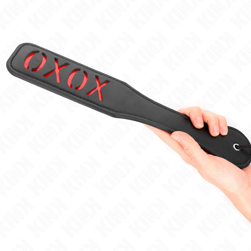 KINK XOXO Impact Irklas 32x6 cm - patvari veganiška oda, apvalūs kraštai