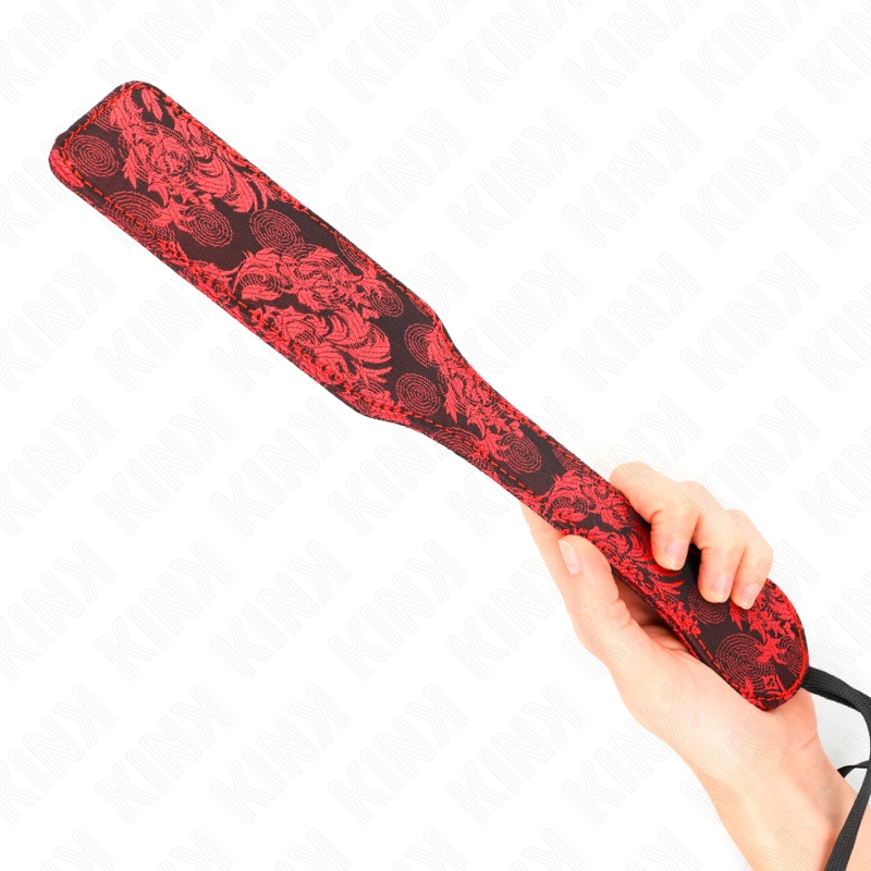 KINK Scandal dizaino irklas 32 cm x 5,4 cm - patvarus odinis smūginis įrankis