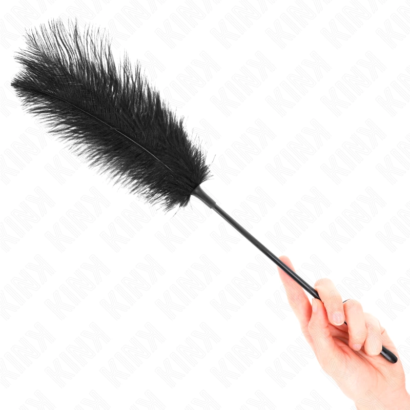 KINK Stručio plunksnos sensorinis dulkių siurblys 19 cm - Elegantiškas juodas aksesuaras