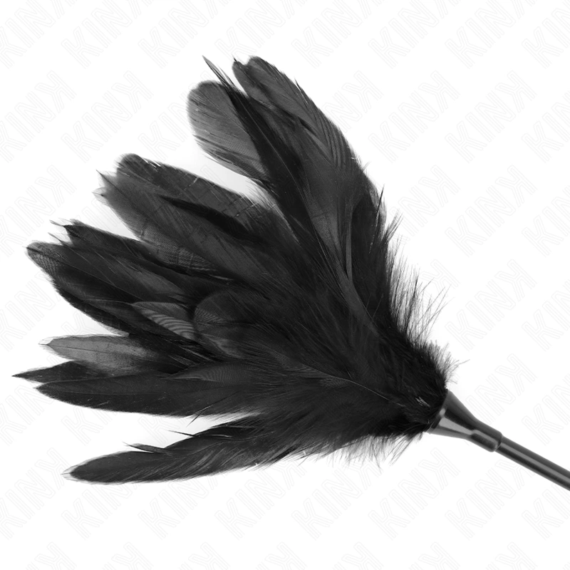 KINK Tickle Feather Teaser su raukšlėmis 48cm - Sensorinis žaidimo priedas