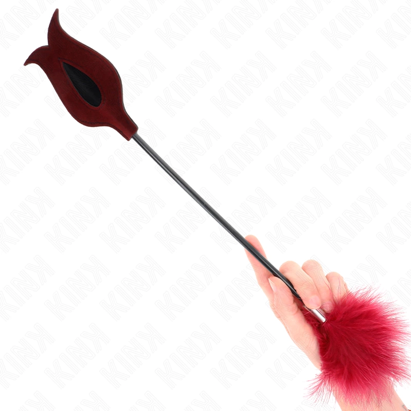 KINK Tickle Feathers Rožės formos irklas 8 cm - Sensory Play Priedas