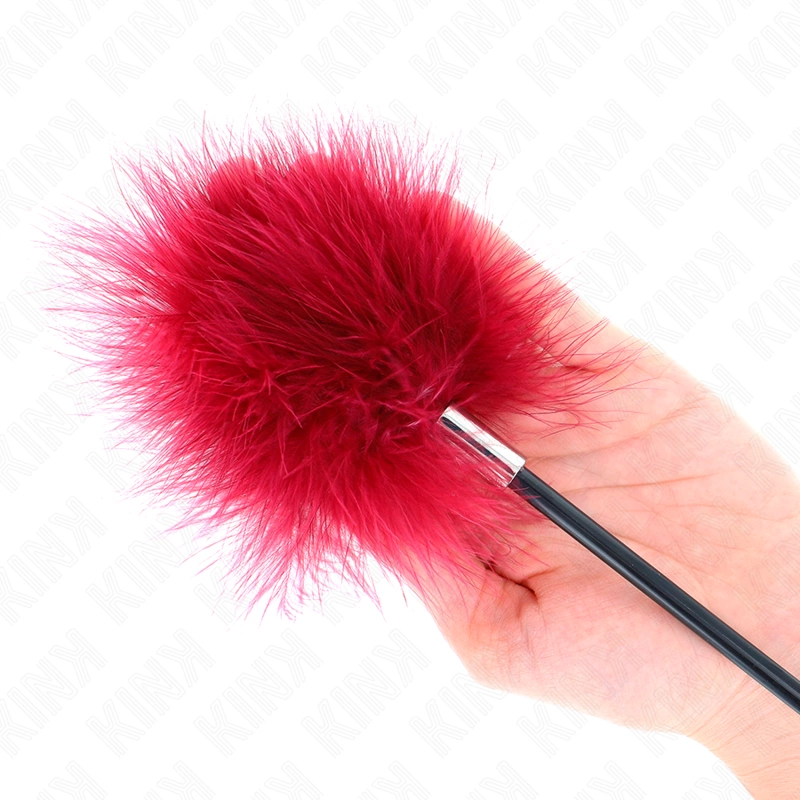 KINK Tickle Feathers Rožės formos irklas 8 cm - Sensory Play Priedas