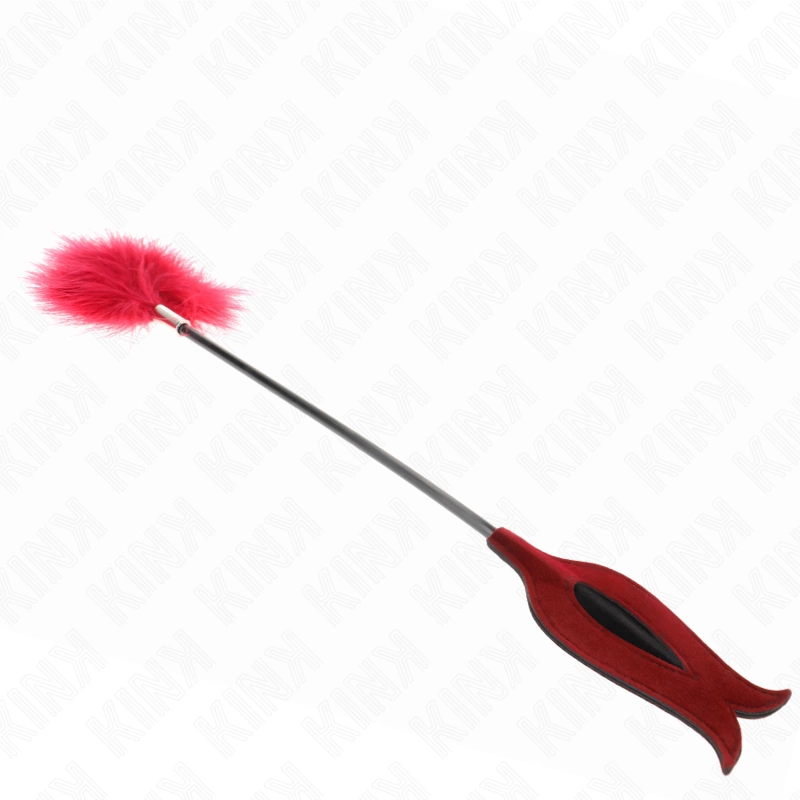 KINK Tickle Feathers Rožės formos irklas 8 cm - Sensory Play Priedas