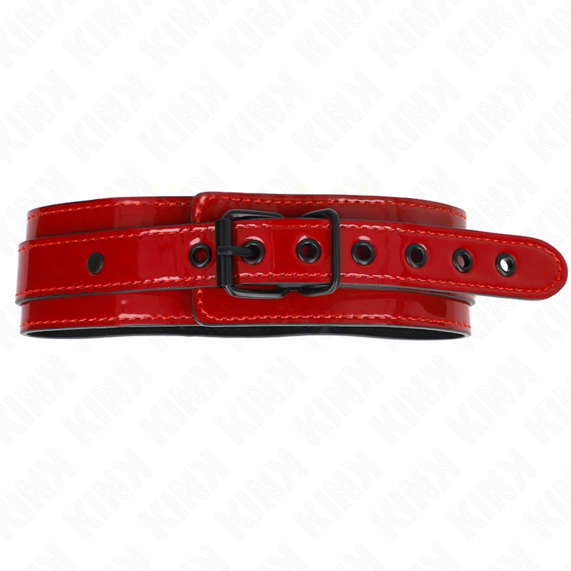 KINK Wine Red Adjustable Collar 37.5-49.5 cm with 5 cm Width