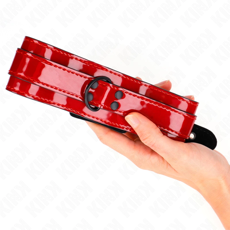 KINK Wine Red Adjustable Collar 37.5-49.5 cm with 5 cm Width