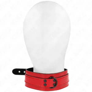 KINK Wine Red Adjustable Collar 37.5-49.5 cm with 5 cm Width