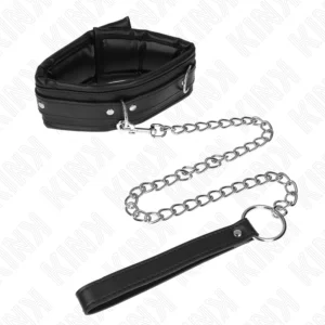 KINK Adjustable Metal Necklace with Belt 65 cm, Model 4, 36.5-50 cm