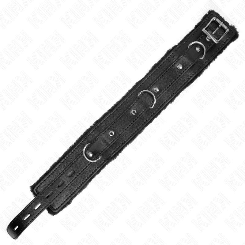 KINK Collar & Leash Set Black 65cm Adjustable 36-42cm High Comfort