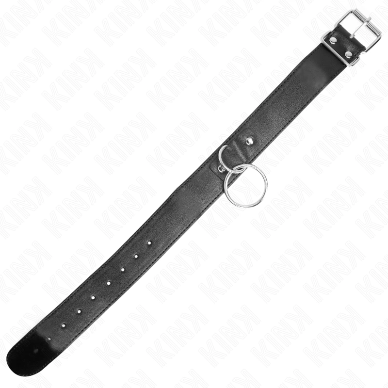 KINK Adjustable Collar with Leash Model 4 Black 36-43 cm