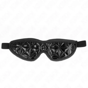 KINK Black Diamond Pattern galvos juosta – 20,5 x 6 cm reguliuojama kaukė
