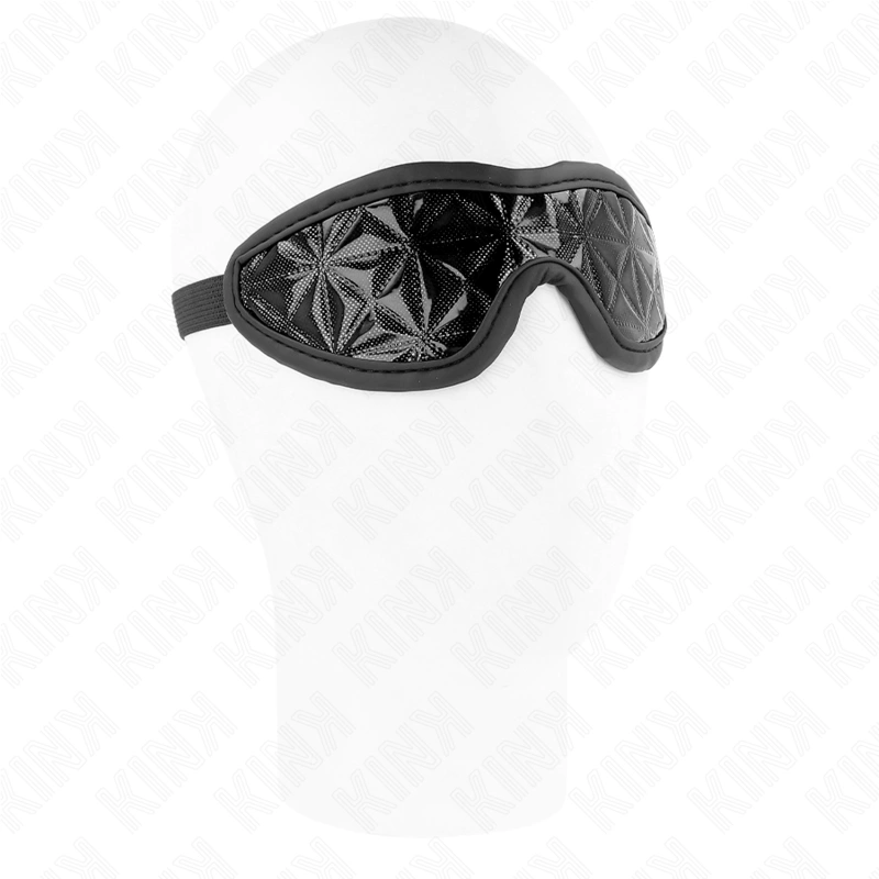 KINK Black Diamond Pattern galvos juosta - 20,5 x 6 cm reguliuojama kaukė