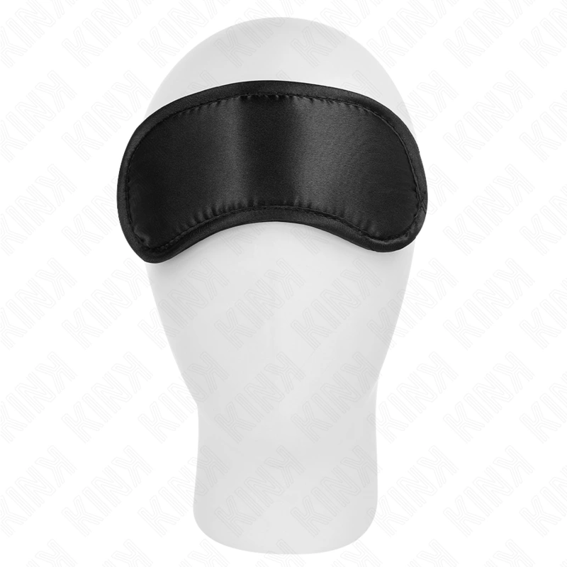 KINK Satin reguliuojama galvos juosta 19x6 cm - universalus juodas aksesuaras