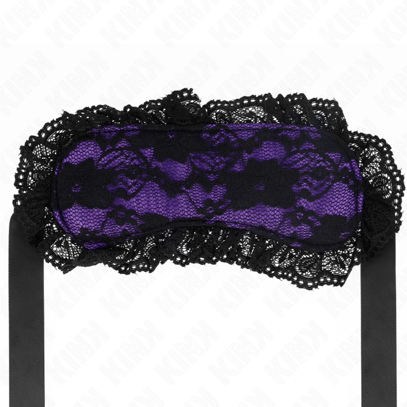 KINK Lace Bandage Model 2 - Elegant Black Lace Mask 22,5 x 11 cm