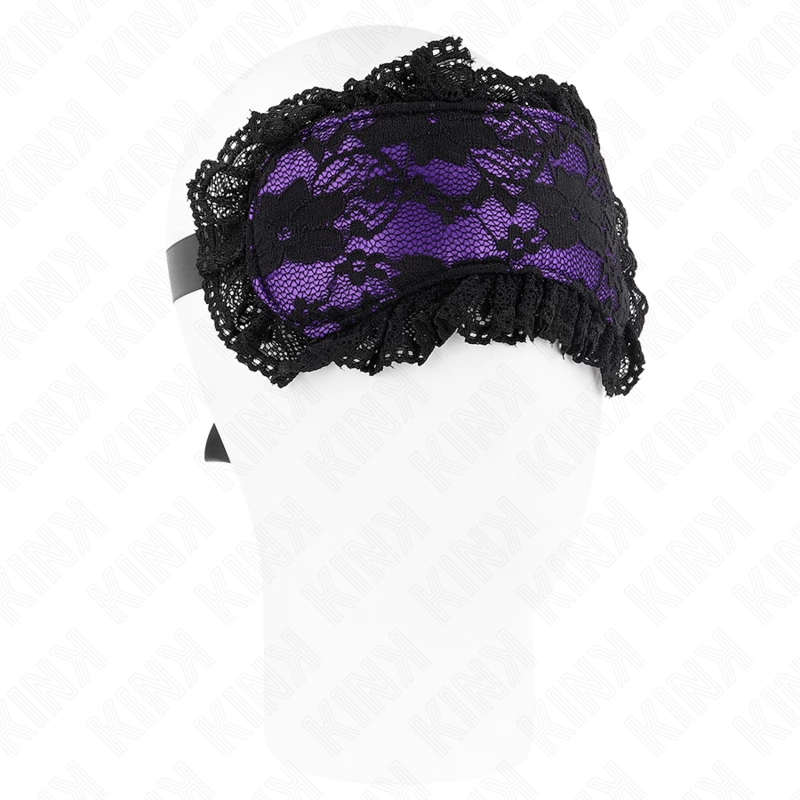 KINK Lace Bandage Model 2 - Elegant Black Lace Mask 22,5 x 11 cm