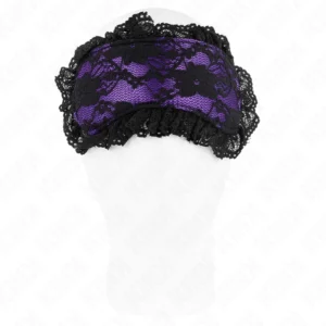 KINK Lace Bandage Model 2 – Elegant Black Lace Mask 22,5 x 11 cm