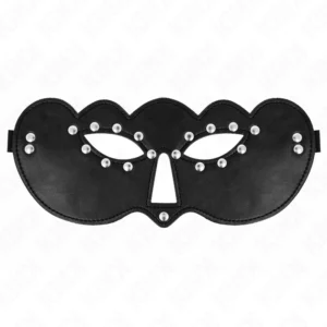 KINK Eye Mask Model 1 - Premium Party Blindfold 27.5x12cm Black