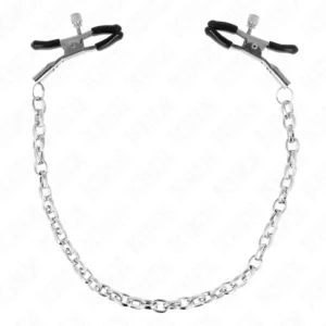 KINK Thick Chain Adjustable Nipple Clamps 30 cm - Durable Metal Design