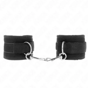KINK Nylon Adjustable Wrist Restraints Black Model 2 - 18-35cm x 6cm