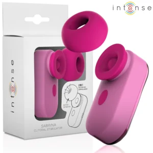 INTENSE Sabrina Compact Pink Tapping Intimate Device, Magnetic Charging