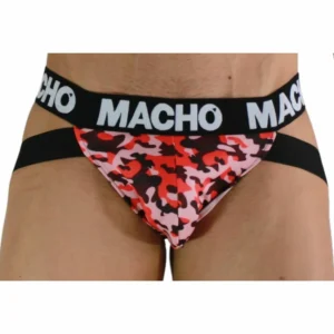 MACHO MX28MR Jockstrap Military Red XL - Anatomical Support System