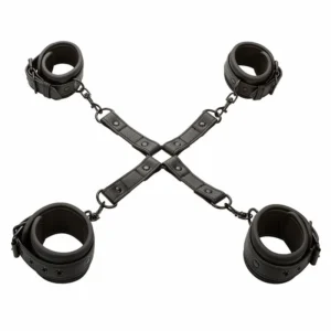 CalExotics Nocturnal reguliuojama Hog Tie jungtis, juoda, universalus