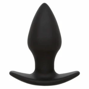 CalExotics Rock Bottom Silicone Intimate Plug 10 Vibrations Black