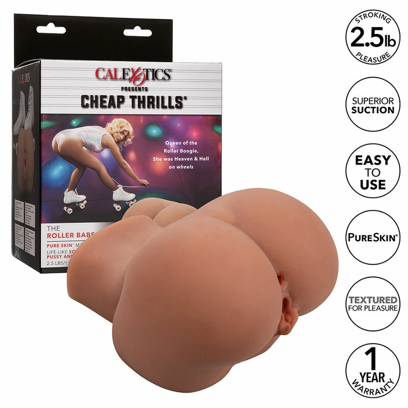 CalExotics The Roller Babe Dual-Entry Intimate System Flesh 1,1kg